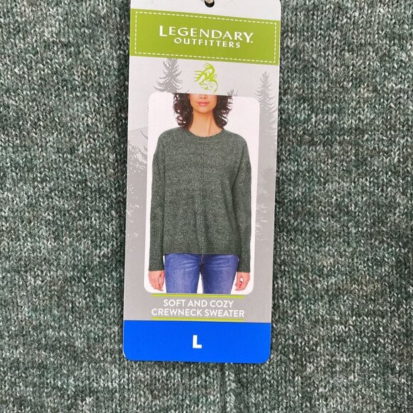 NEW Legendary Outfitters Women's L Soft & Cozy Crewneck Sweater Pullover - Picture 5 of 8